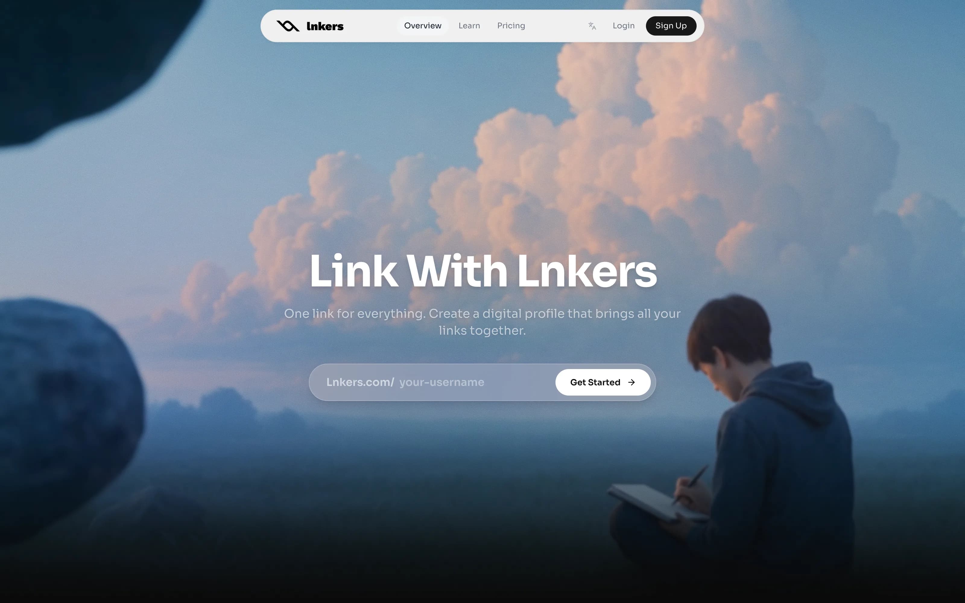 Lnkers website preview