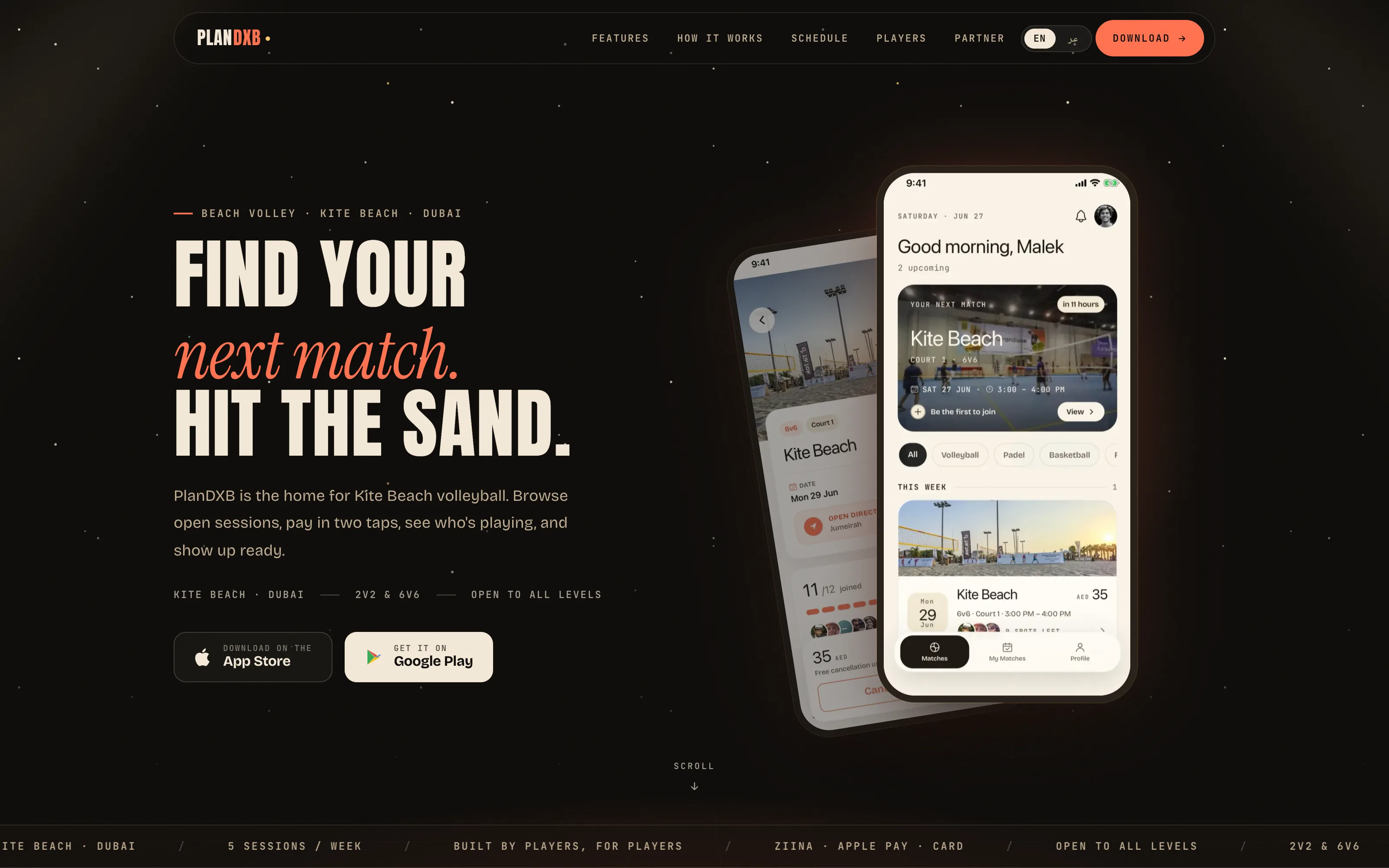 PlanDXB website preview