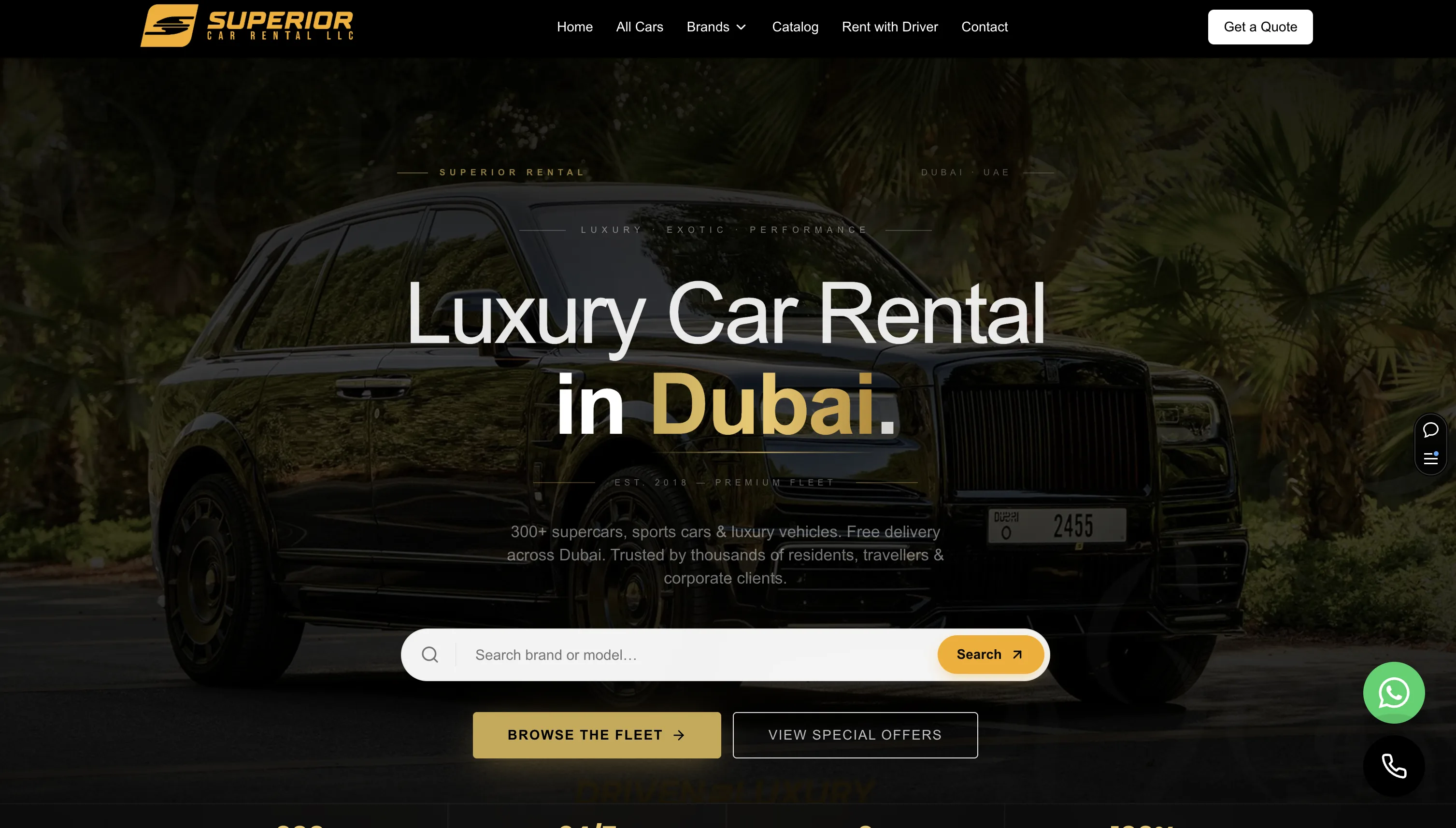 Superior website preview